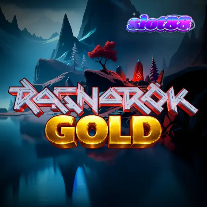Tampilan visual slot Ragnarok Gold dengan tema mitologi Nordik yang intens